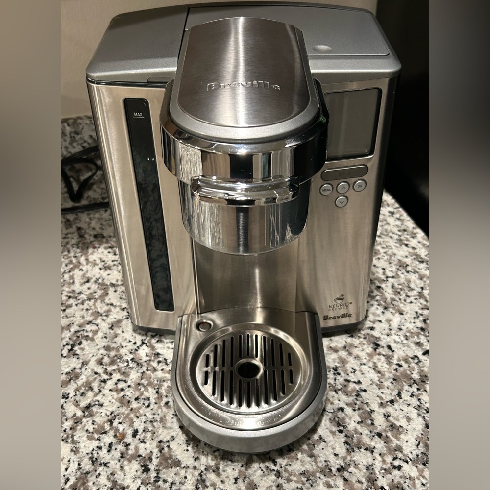 Breville Keurig stainless steel coffee maker